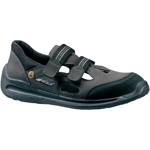 Sandalias de Seguridad para Fitness Dragster-1240 Talla 45 Marrón/Negro Cuero - Product Image 1