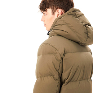 2025 personnalisable Logo Zip doudoune pour hommes épais hiver chaud coton manteau col montant imperméable toile nouveau pas cher manteau - Product Image 3