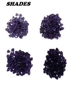 พลอยอะมีทิสต์แอฟริกันธรรมชาติ 6 มม. ทรงทริลเลียนคัต คุณภาพดีที่สุด ผลิตภัณฑ์พลอยหลวมที่ผ่านการปรับขนาดแล้ว สำหรับทำเครื่องประดับ - Product Image 5