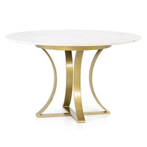 Mesa de Centro de Mármol Blanco con Base de Madera, Diseño Moderno, Mueble Sostenible para el Hogar - Product Image 6