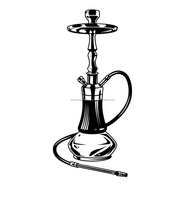 Chicha, narguilé, pipe à eau, salon de chicha, pipe à fumer, tabac, style turc, fabriqué en Inde