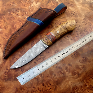 Cuchillo Multifuncional Ligero de Acero Inoxidable Forjado de Grado Industrial Personalizable, con Mango de Plástico, para Caza, Camping y Actividades al Aire Libre - Product Image 5