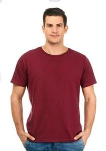 Vedaroots impression personnalisée 180 GSM coton T-Shirts cou demi manches décontracté régulier pour hommes femmes conception vierge avant Logo - Product Image 6