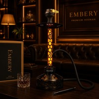 Chicha Orange Honeycomb Mono Hookah Édition Limitée Coffret Cadeau