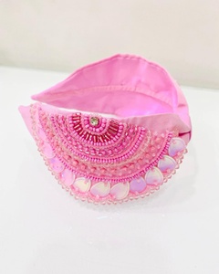 Trendy Handmade Beaded <b>Headband</b> With Colorful Design For Women Girls Fashion Hair Accessories Lightweight Comfortable From India - Product Image 3