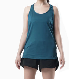 Nouveauté : Débardeur décontracté en coton pour femme, sans manches, pour le sport, la musculation, la course à pied, avec logo personnalisé, été - Product Image 1