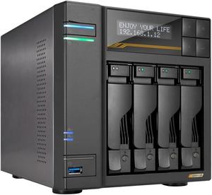 Servidor NAS de 4 Bahías AS6804T de 4.ª Generación Gen3 Activo OEM/ODM Industrial Más Vendido con Procesador AMD - Product Image 1
