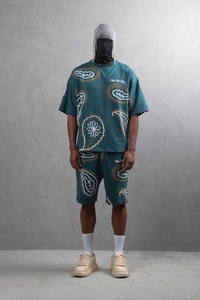 Nouvel ensemble de sport décontracté pour homme 2 pièces style 2026, respirant, été, avec polo et short - Design personnalisé - Product Image 3