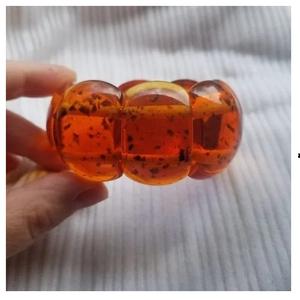 La mejor calidad, pulsera de moda de resina hecha a mano para mujer personalizada, piedra de perla de marca Quty superior para regalos directos de la India - Product Image 1