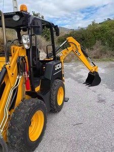 รถตักล้อยางขนาดเล็ก JCB 3 ตัน พร้อมบุ้งกี๋หน้าและหลัง แบบล้อ สำหรับงานดิน - Product Image 4