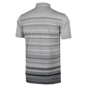 Polo de golf de rayas ajustadas de secado rápido Premium con logotipo personalizado: ropa deportiva de alta calidad más vendida para 2023 - Product Image 3