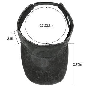 Casquette de soleil en gros, visière de sport réglable, respirante, pour course et entraînement en extérieur, fournisseur en gros - Product Image 4