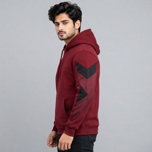 Top Long Sleeve Casual Streetwear Outdoor Daily Fashion Wear Men Hoodie Winter Pullover Sweatshirt Soft <b>Warm</b> <b>Fleece</b> Hooded - Product Image 3