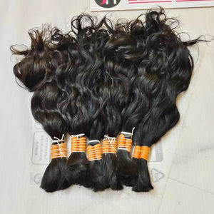 Extensiones de cabello humano sin procesar de grado Remy superior indio de alta calidad Aspecto natural Jerry rizado Jerry - Product Image 5