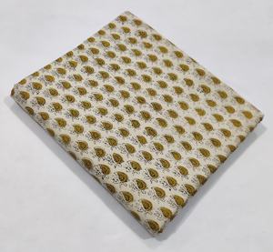 ผ้าฝ้าย100% ระบายอากาศได้ดีผ้าพิมพ์ลายทำด้วยมือผ้าฝ้ายมรดก jaipur แบบดั้งเดิมเป็นมิตรกับสิ่งแวดล้อม - Product Image 5