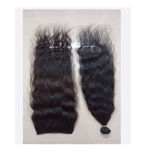 ช่อผมมนุษย์บริสุทธิ์แบบไม่ผ่านกระบวนการมัดผมสไตล์คลื่นธรรมชาติ - Product Image 4