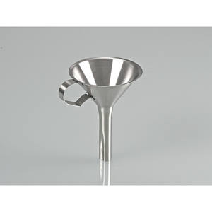 Entonnoir en acier inoxydable pour liquides et poudres, tube robuste pour un remplissage et un versement faciles, fabriqué en Allemagne - Burkle GmbH - Product Image 4