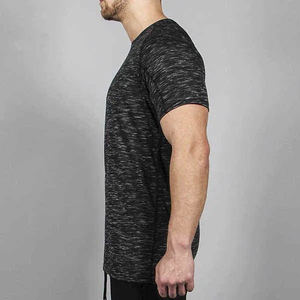 Camiseta de Hombre de Alta Calidad, Hombros Caídos, Verano-Otoño, Colores Sólidos, Corte Regular, Personalizable, 100% Algodón, Transpirable, Tallas Grandes - Product Image 6