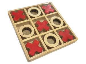 Juego de Tres en Raya Artístico de Metal, Adorno Decorativo para Espacios Modernos, Exhibición de Mesa - Product Image 4