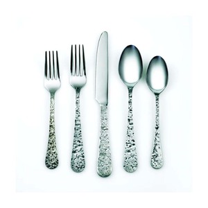 Cubiertos de acero inoxidable hechos a medida en la India, cuchillos de lujo de alta calidad, tenedores, cucharas, juego de cubiertos para bodas, banquetes, hoteles - Product Image 3