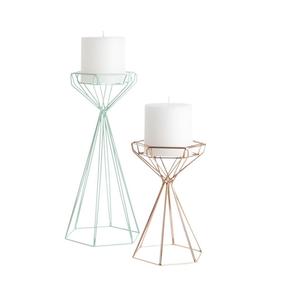 Elegante Portavelas Decorativo de Metal de Lujo para Bodas, Fiestas, Cenas Románticas y Decoración Moderna de Interiores de Sala de Estar - Product Image 6