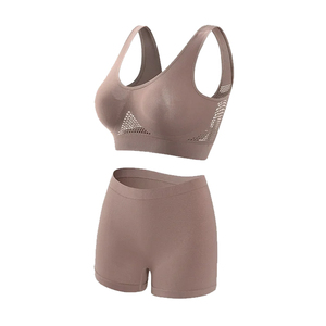 2025 High-Demand Plus Size Women's Fitness Yoga Active <b>Beach</b> Swim Wear Sets in Solid Colors Breathable Features - Product Image 2