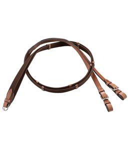 สายคล้องคอบังเหียนแบบคล้องคอพร้อมหนังม้าผสมเชือกแขวนคอและบังเหียนสีแทน - Product Image 5