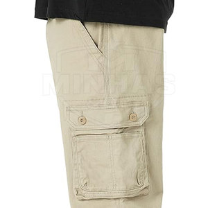 กางเกงคาร์โก้สำหรับผู้ชายแห้งเร็วเสื้อผ้าผู้ชายกางเกงคาร์โก้แบบยั่งยืน - Product Image 6