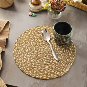 Design luxueux et moderne napperons en jute décoration de la maison pour la fête mariage brodé nouveau Design napperons disponibles ici - Product Image 5