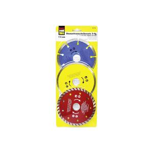 Easy Work Ensemble de 3 disques de découpe diamantés, lot de 5 disques de meulage de différentes tailles - Product Image 2