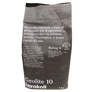 Kerakoll thixotropic khoáng geomortar 10 cấu trúc bê tông 5 kg geolite 10 - Product Image 1