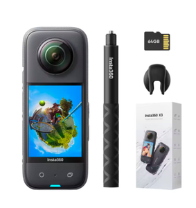 Oferta Especial - Cámara de Acción Insta-360 X3, Video 5.7K, Resistente al Agua hasta 10 Metros, Estabilización FlowState, Insta 360 One - Product Image 2