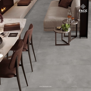 Azulejos mate de porcelana gris JUPITER para aplicaciones en interiores y exteriores 600x600mm 600x1200mm diseño moderno para pared de centro comercial de baño de pasillo - Product Image 1