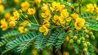 Daun Senna Kualitas Ekspor untuk Nutraceuticals, Makanan Fungsional, Teh, dan Penggunaan Kosmetik Tersedia dengan Harga Pabrik dari India