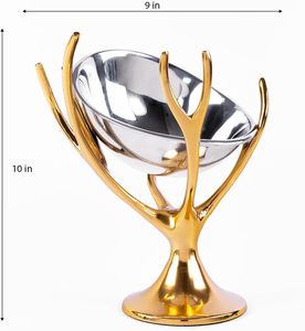 Plateaux de service décoratifs en aluminium personnalisés de qualité supérieure, thème fruits, style moderne du milieu du siècle, multifonctionnels pour mariage - Product Image 2