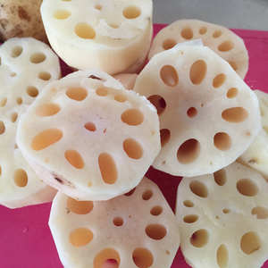 Iqf รากบัวแช่แข็งหั่นบางๆและมีตัวเลือกในการตัด - Product Image 5