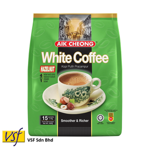 Aik Cheong café Café blanco avellana 40g x 12s x 24 pkts Halal certificado Barista bebida de café hecho en Malasia - Product Image 1
