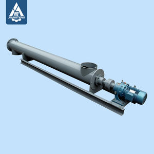 Yeni Karbon Çelik <span class=keywords><strong>Mini</strong></span> Burgu Konveyörü, Üretim Tesisi Peletleri ve Tozları İçin 500L/Saat Dayanıklı - Product Image 2