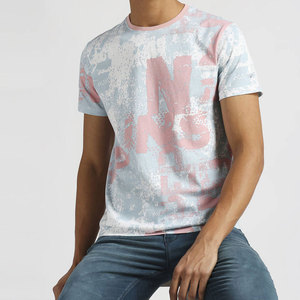 Camiseta de Verano para Hombre, Nueva, de Alta Calidad, 100% Algodón, Estampada, Antiarrugas, Casual, Cuello Redondo, Manga Corta - Product Image 2