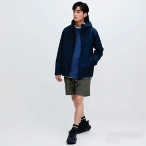 Usine en gros et impression 100% Polyester veste légère hydrofuge léger hommes course été Parkas - Product Image 1