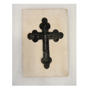 Décoration murale Croix en bois Ornements suspendus pour décoration murale de Noël - Product Image 2