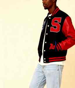 Blouson Bomber Homme Imperméable Coupe-Vent Patchwork Camouflage Col Montant Service OEM Style Streetwear Écologique Fini - Product Image 3