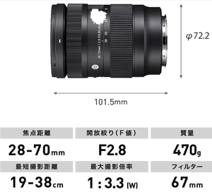 Objectif 28-70mm F2.8 DG DN - Product Image 4