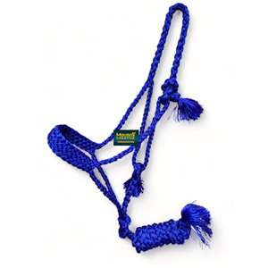 Cinta de sujeción premium para caballos ingleses, halter ajustable de 7 pies, correa de sujeción súper suave sintética, múltiples colores, OEM personalizado - Product Image 2