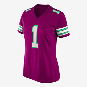 2025 nuevo diseño personalizado fútbol americano Jersey transpirable de talla grande fútbol americano uniforme ropa deportiva 100% poliéster - Product Image 3