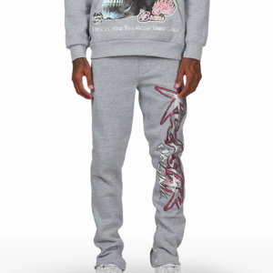Vêtements de sport à logo personnalisé pour hommes Survêtements évasés en coton 100% épais Survêtements streetwear unisexes - Product Image 3