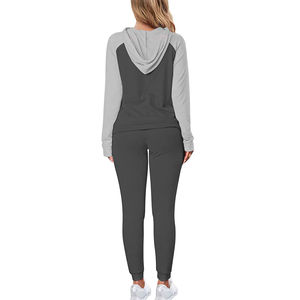 Chándal deportivo para mujer de calidad superior 2025, conjunto de dos piezas cómodo de talla XXL, chándal de lana de alta calidad para mujer - Product Image 3