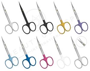 Tijeras duraderas para cutículas pulidas de 90mm, corte afilado y preciso para residuos de piel, herramienta de belleza, tijeras de manicura sostenibles - Product Image 3