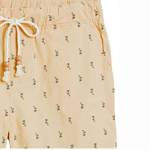 Venta al por mayor pantalones cortos de Hip Hop para hombre liso teñido logotipo personalizado de alta calidad ligero personalizado Color tela impermeable transpirable - Product Image 4