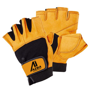 Prix de gros Gants de musculation en cuir pour la musculation Logo personnalisé Gants de musculation - Product Image 1
